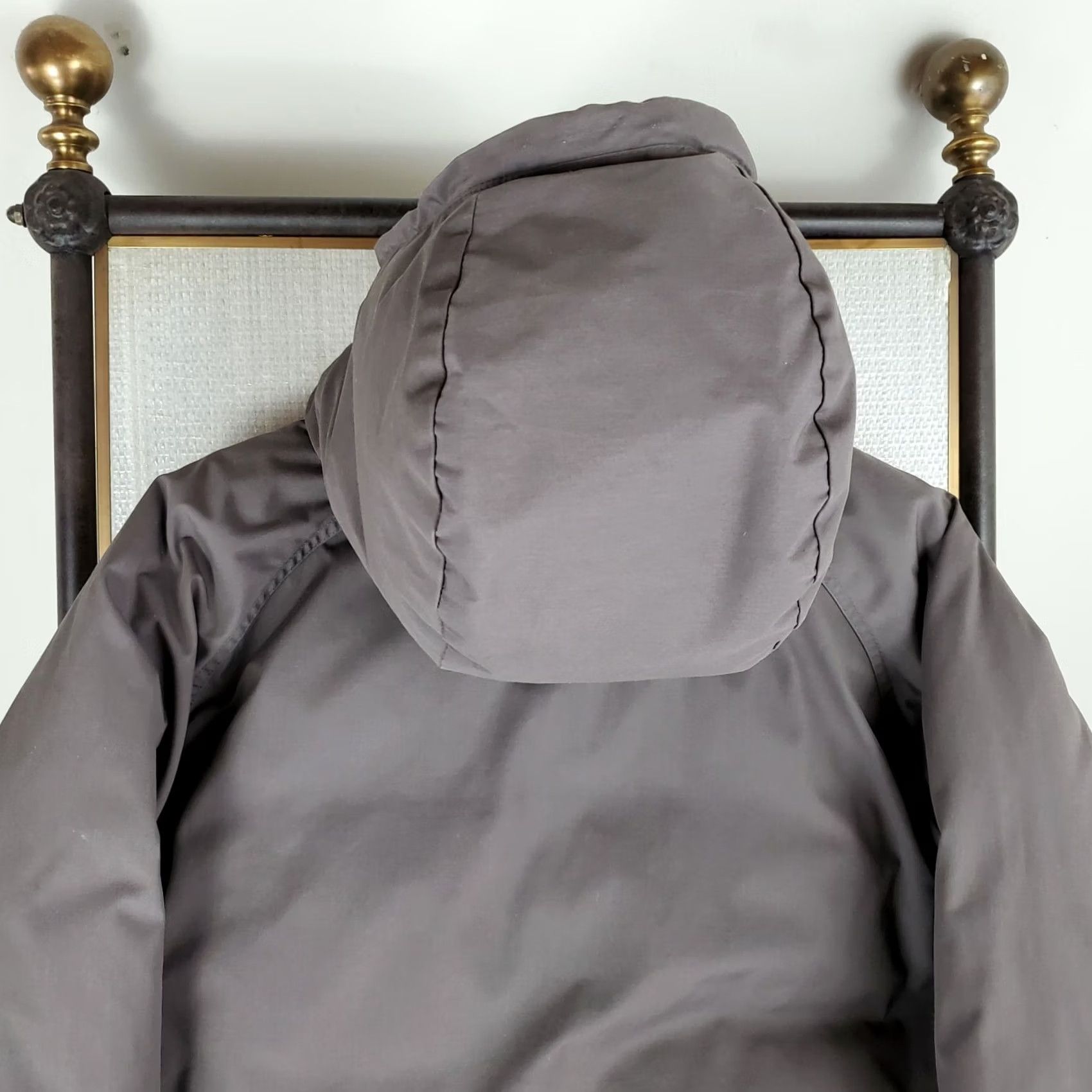 The North Face VTG The North Face Jacket Mens Down Sierra Hooded Puffer Gray Large 80s Vintage Coat Wind-Resistant Water-Resistant Burn Label USA Made - 1980s Size US L / EU 52-54 / 3 - 5 Thumbnail