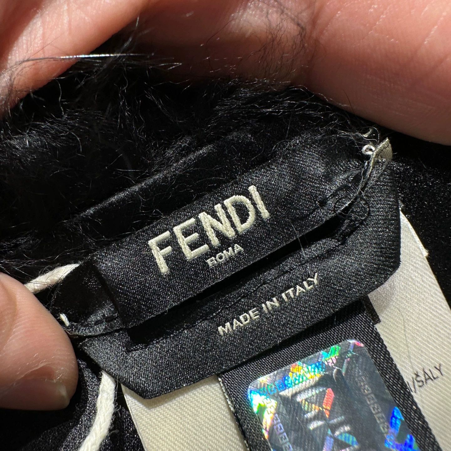 Fendi Fendi silk fox fur stole 16x140cm Size ONE SIZE - 3 Thumbnail
