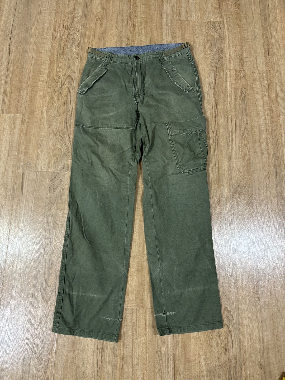 Japanese Brand JAPAN BRAND SURPLUS STYLE CARGO PANTS Size US 32 / EU 48 - 1 Thumbnail