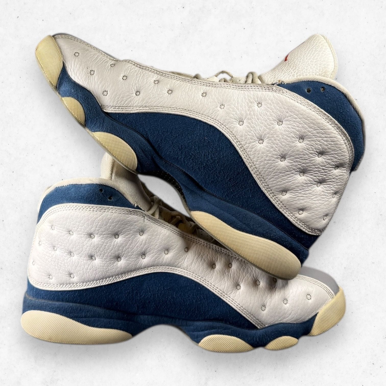 Nike Nike Air Jordan 13 Retro GS White French Blue Men's 11.5 Size US 11.5 / EU 44-45 - 7 Thumbnail