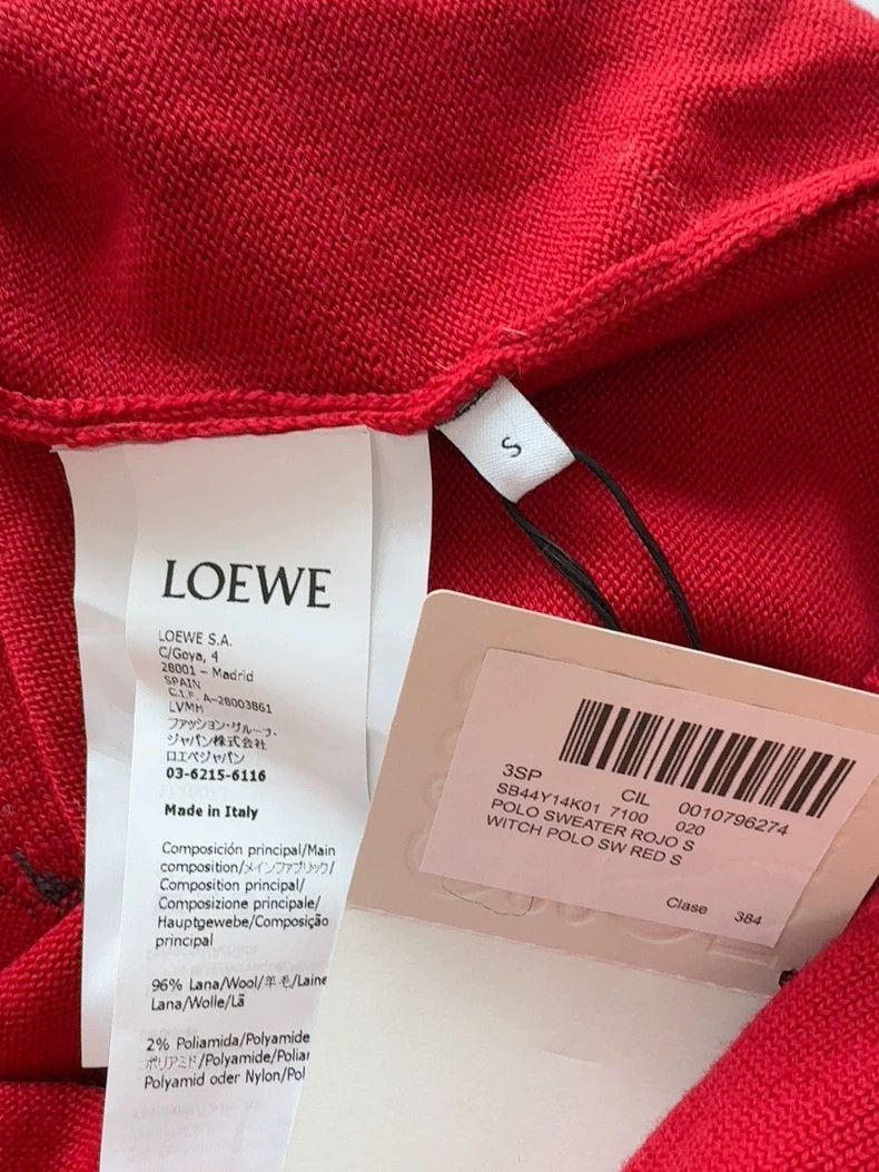 Loewe LOEWE Wool Polo collar sweater Size S / US 4 / IT 40 - 7 Thumbnail
