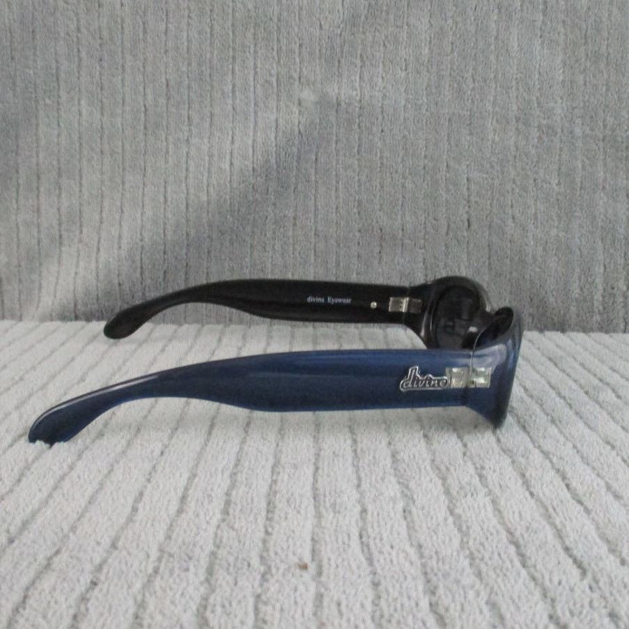 Other New Divine Eyewear Selene Dark Blue/Smoke Sunglasses Women's Size ONE SIZE - 5 Thumbnail