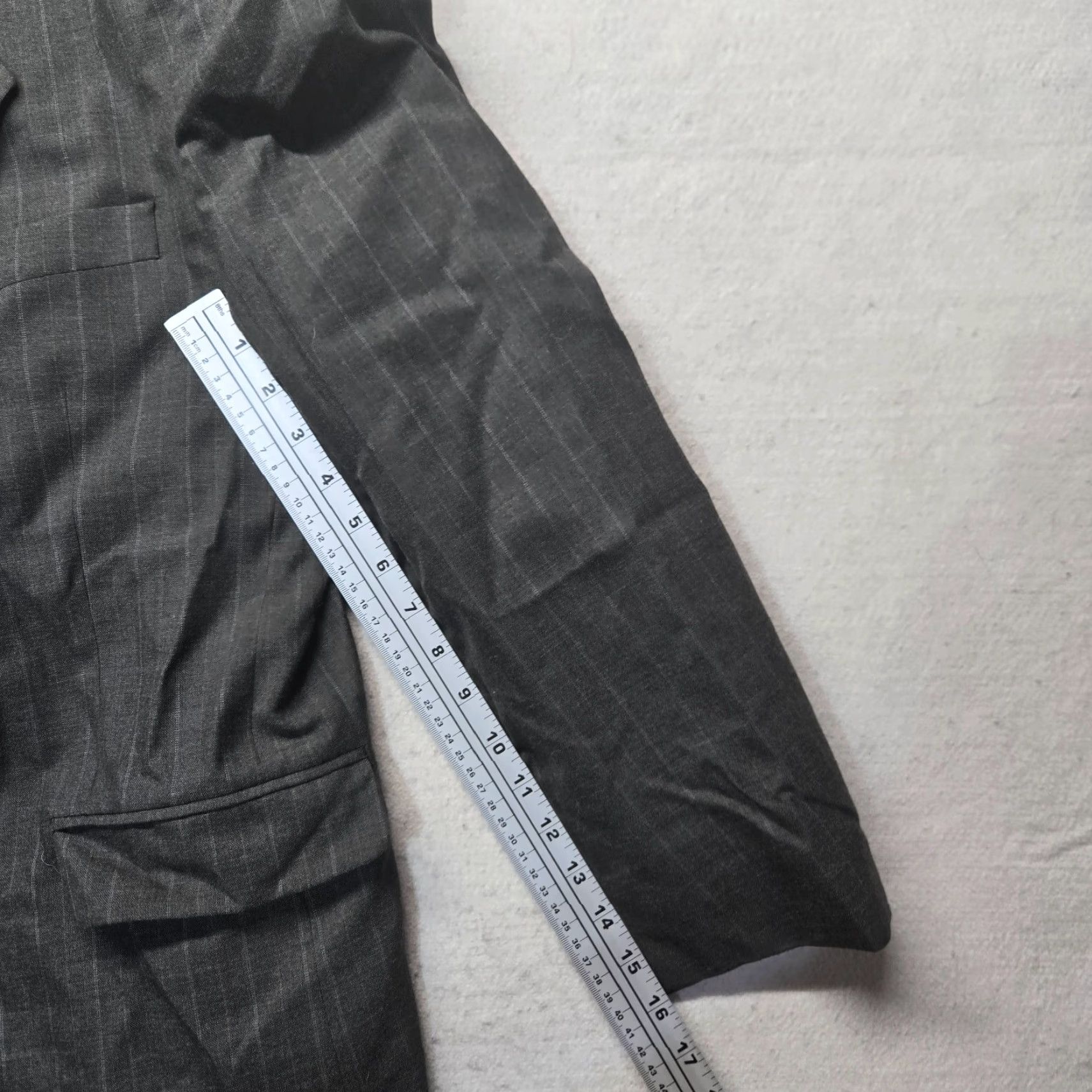 Vintage Kilburne and Finch Blazer Jacket Coat Black 2 Button Adult Men's Size 46R Size 46R - 6 Thumbnail