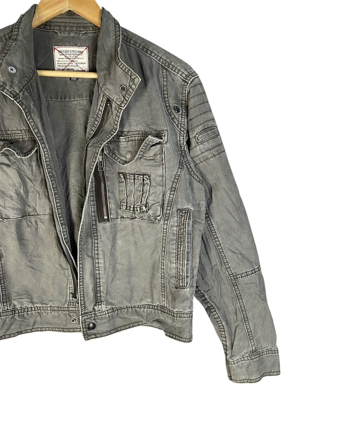 Japanese Brand Dogman Military Style Faded Jacket Size US M / EU 48-50 / 2 - 4 Thumbnail