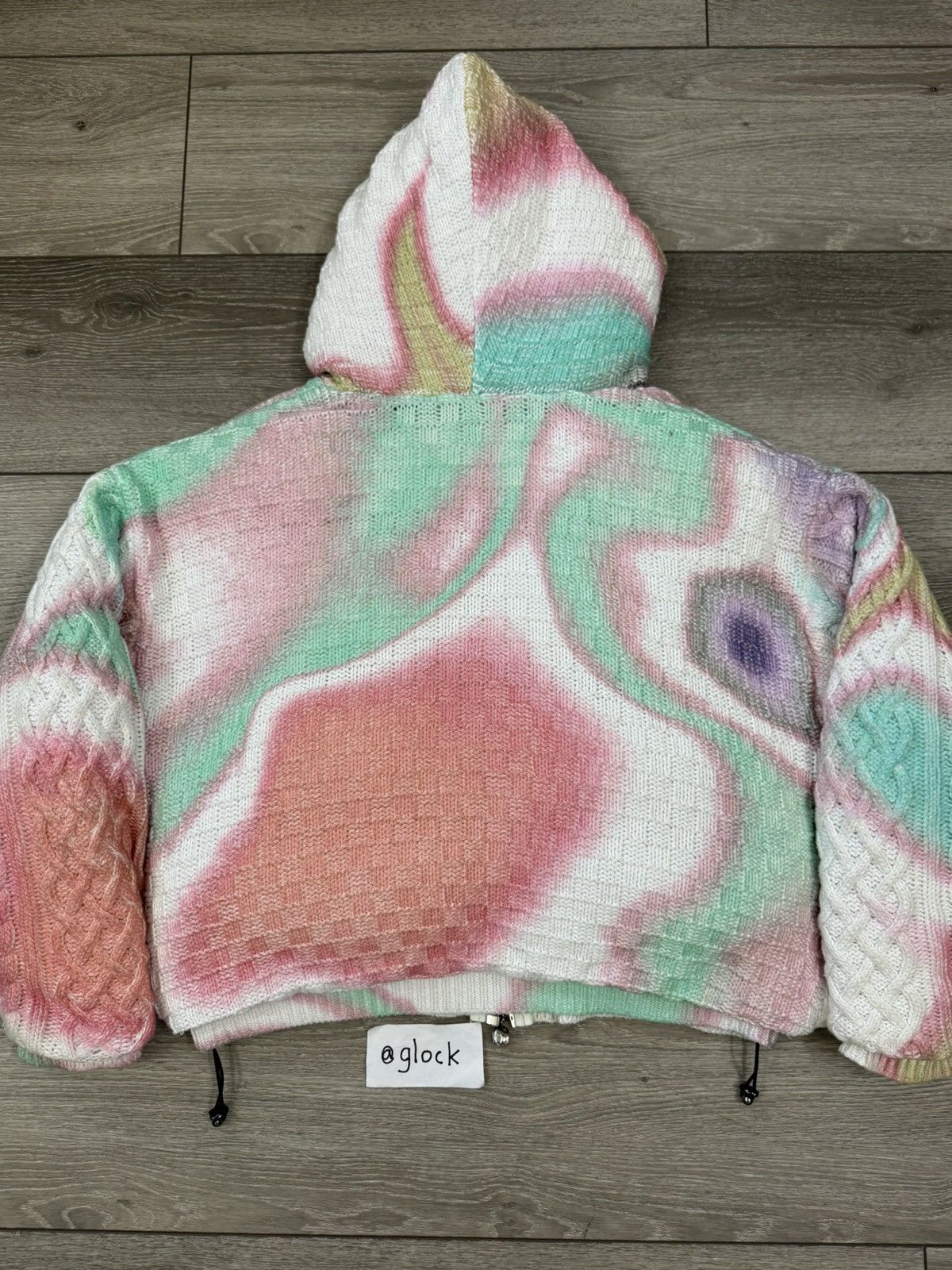 Bad Son Badson SPCTRM Multicolor Knit Puffer Jacket Size Medium Size US M / EU 48-50 / 2 - 3 Thumbnail