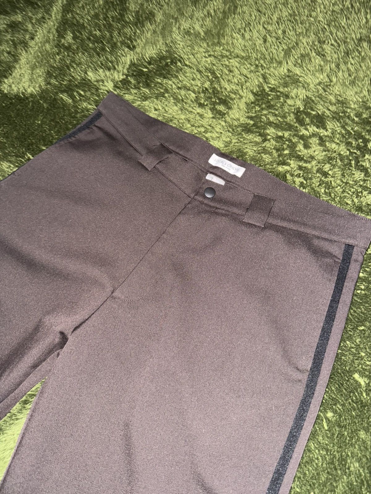 Japanese Brand [L] LOCALS ONLY Pocket Detail Side-Line Skater Pants – Brown Size US 34 / EU 50 - 2 Thumbnail
