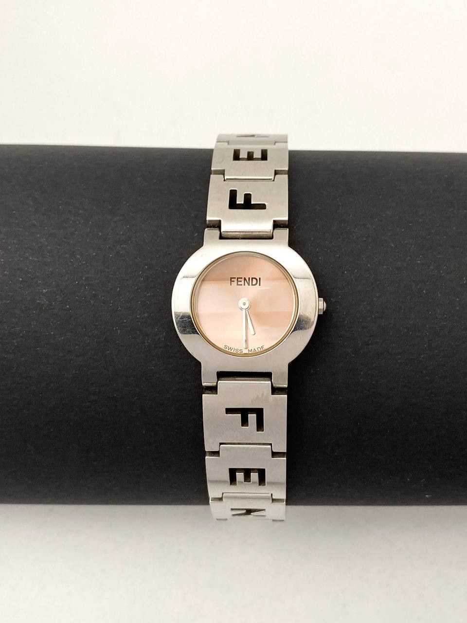 Fendi Fendi Logo Stainless Steel Bracelet Quartz Wrist Watch Y2K Size ONE SIZE - 7 Thumbnail