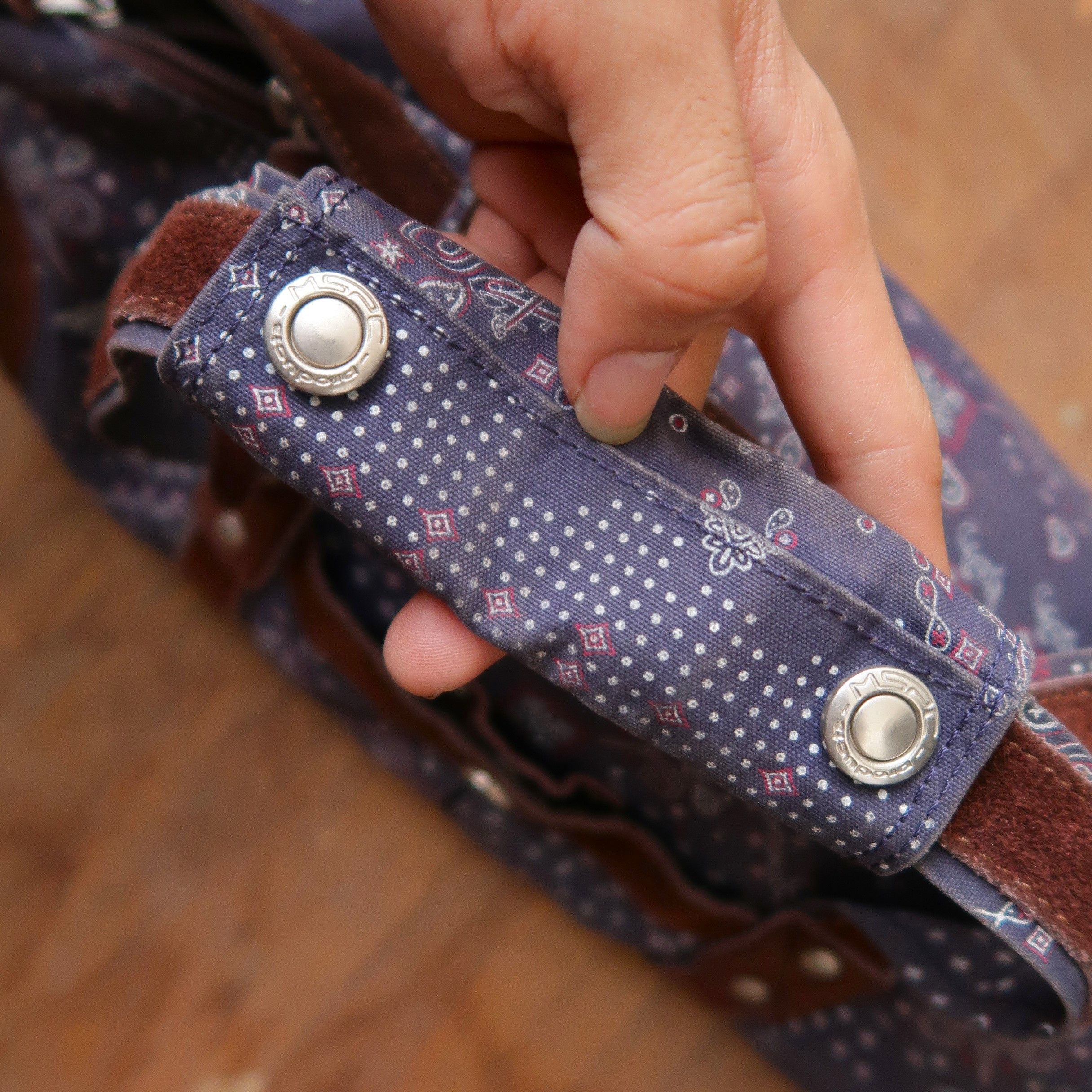 MasterPiece 1990s Masterpiece x Visvim Kerchief Mini Duffle Bag Size ONE SIZE - 9 Thumbnail