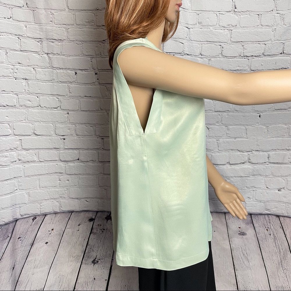 Scotch & Soda NWT New SCOTCH & SODA Silky Pleated Top Mint Size M Size M / US 6-8 / IT 42-44 - 6 Thumbnail