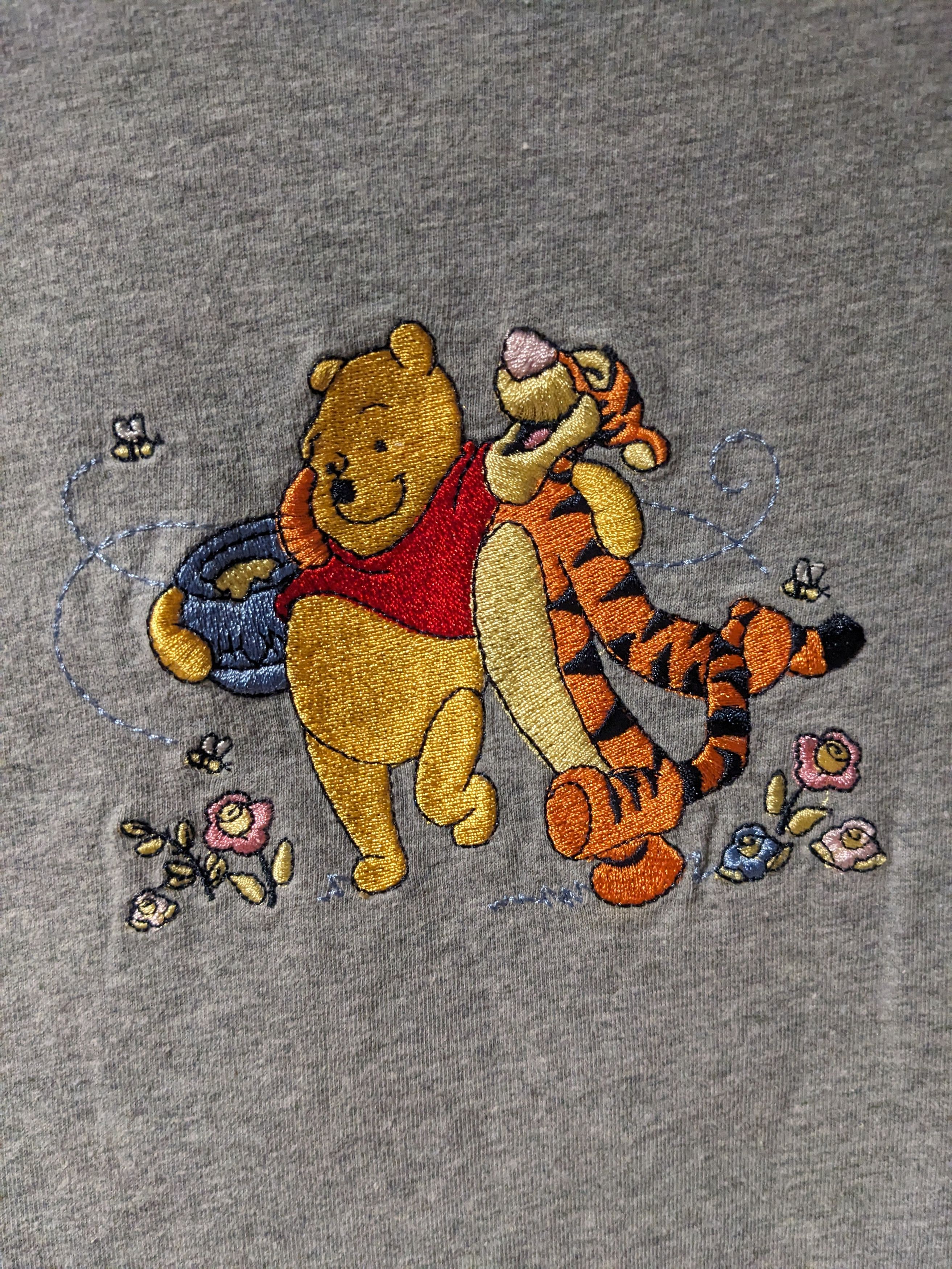 Disney × Vintage Vintage 90s Winnie the Pooh Disney Womans Large T-Shirt Size L / US 10 / IT 46 - 2 Thumbnail