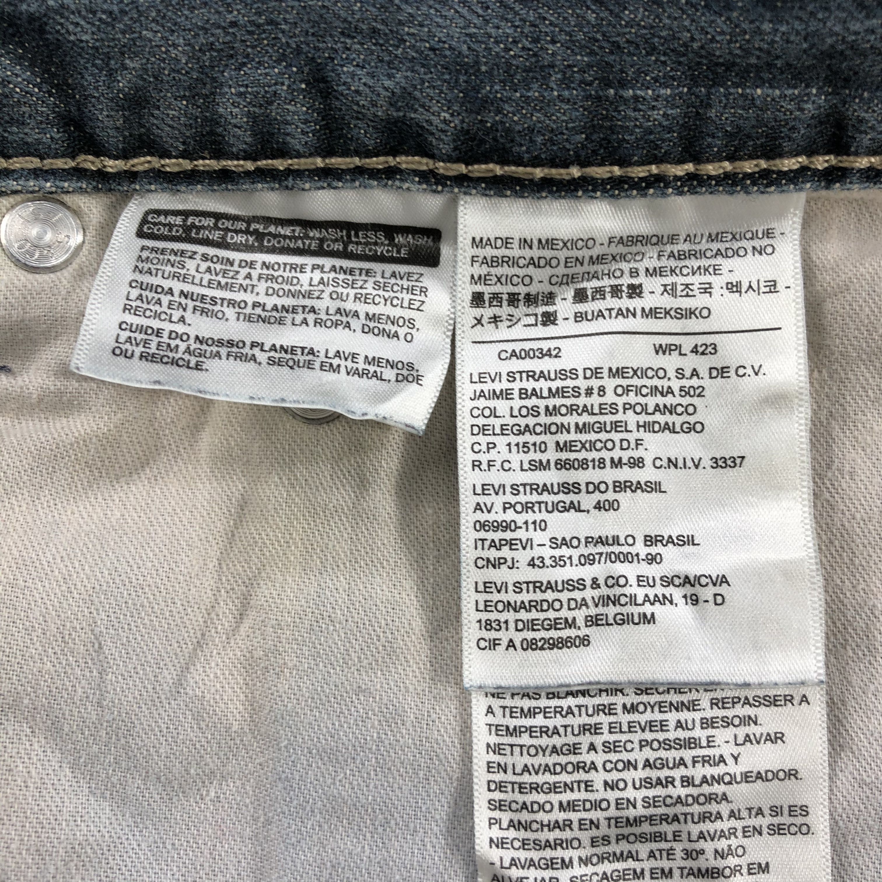 Levi's Vintage Levis 505 Earth Tone Jeans-J2120 Size US 37 - 10 Thumbnail