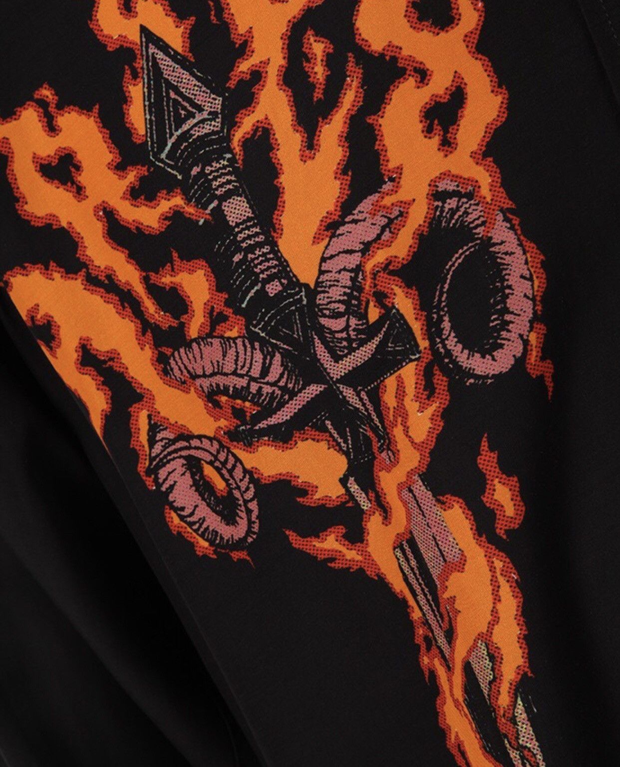 Givenchy GIVENCHY Flame Drop Black Shirt2412-Nextarrow Size US M / EU 48-50 / 2 - 4 Thumbnail