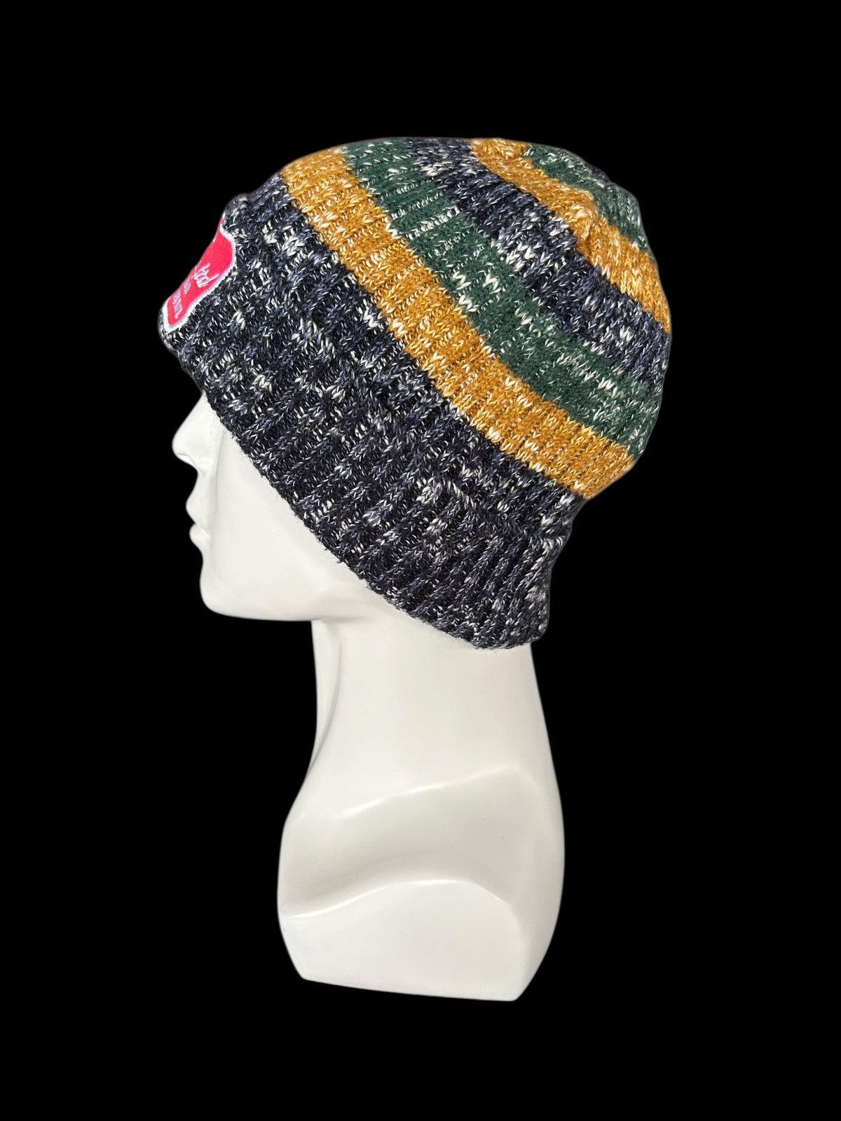 Japanese Brand × Kapital × Vintage Crochet Knitt Japanese Style Beanie Hats 🎌☠️☠️ Size ONE SIZE - 2 Thumbnail