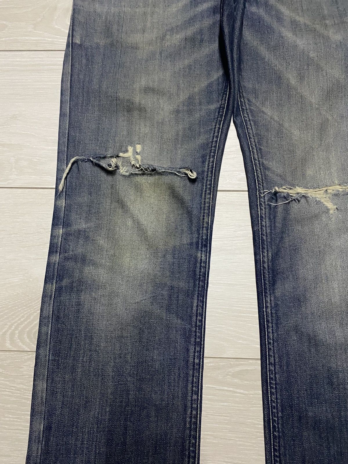 Dolce & Gabbana Vintage Dolce & Gabbana Distressed Distressed Skinny Jeans Size US 30 / EU 46 - 7 Thumbnail
