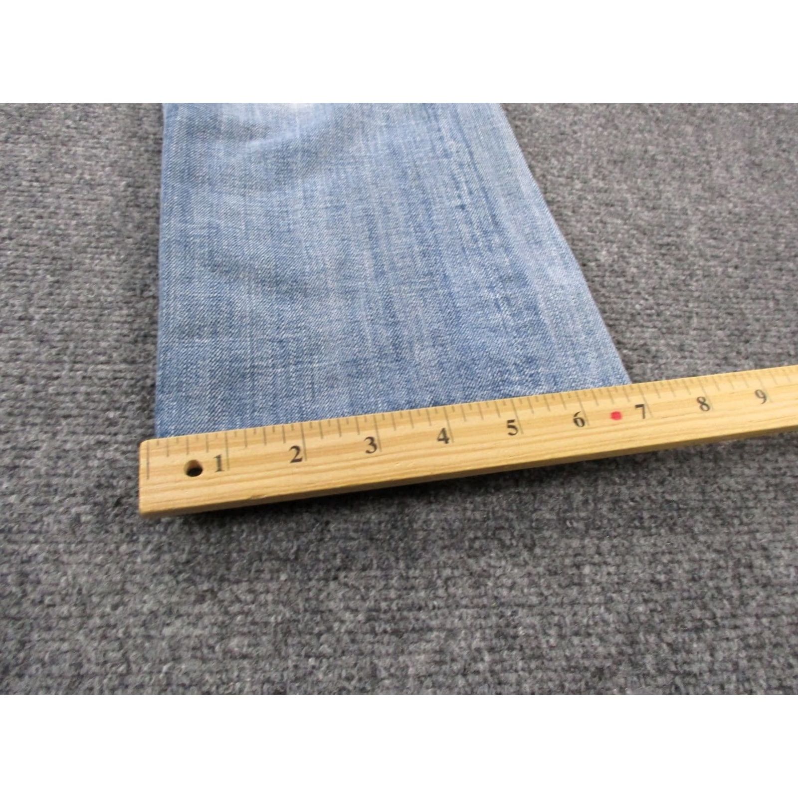 Miss Me Miss Me Jeans Womens 28 Denim Easy Cropped Faded Rhinestone Embroidered Y2K Size 28" / US 6 / IT 42 - 5 Thumbnail