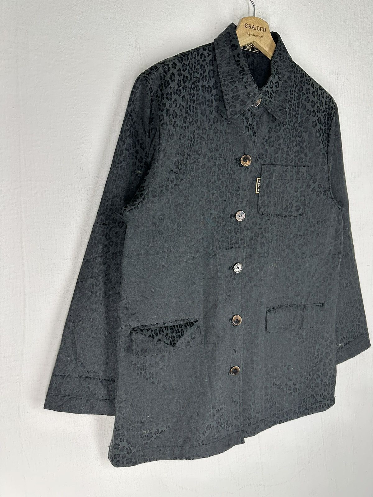 Fendi Vintage Fendi Leopard Jacket Size US M / EU 48-50 / 2 - 4 Thumbnail