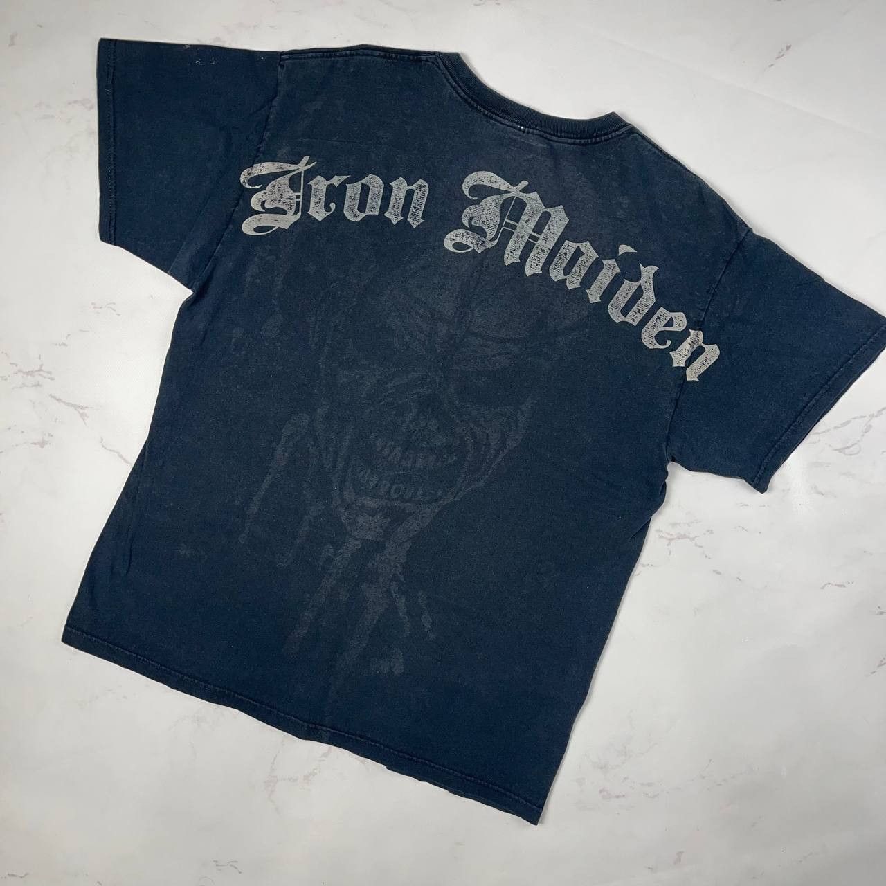 Vintage Vintage X Band tees Iron Maiden 2007 Rock Tour Rap Merch L Size US L / EU 52-54 / 3 - 10 Thumbnail