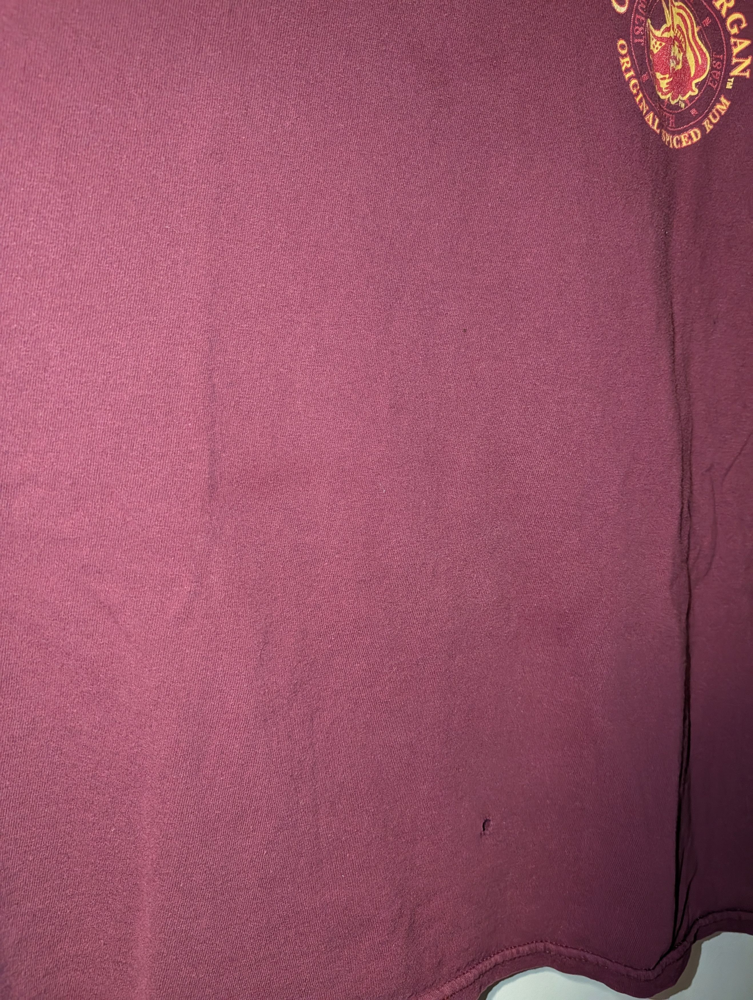 Gildan Vintage Y2K Captain Morgan Original Spiced Rum Shirt Size US XL / EU 56 / 4 - 12 Thumbnail