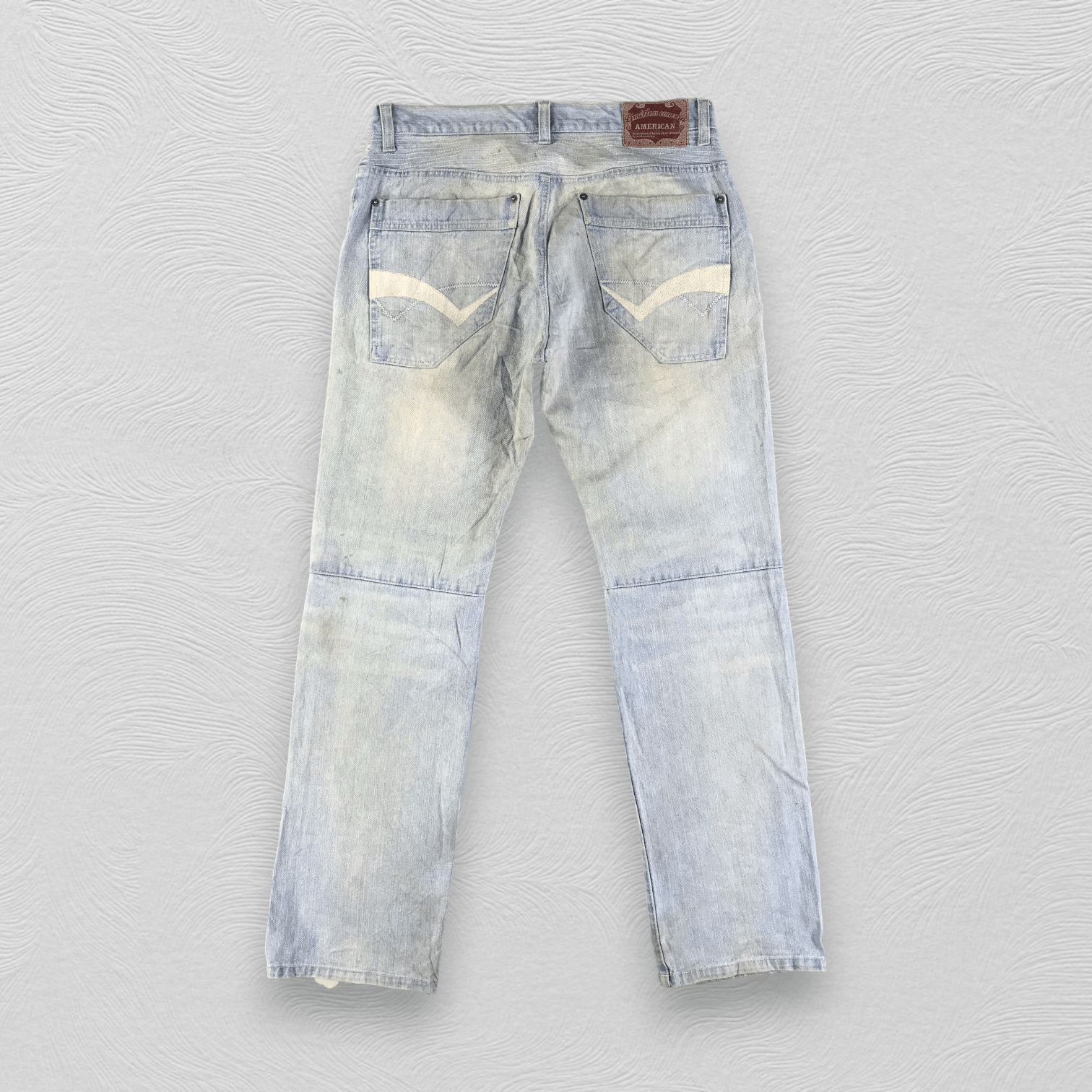 Japanese Brand Vintage Japanese Brand Dirty Wash Jeans KJ2059 Size US 34 / EU 50 - 2 Thumbnail