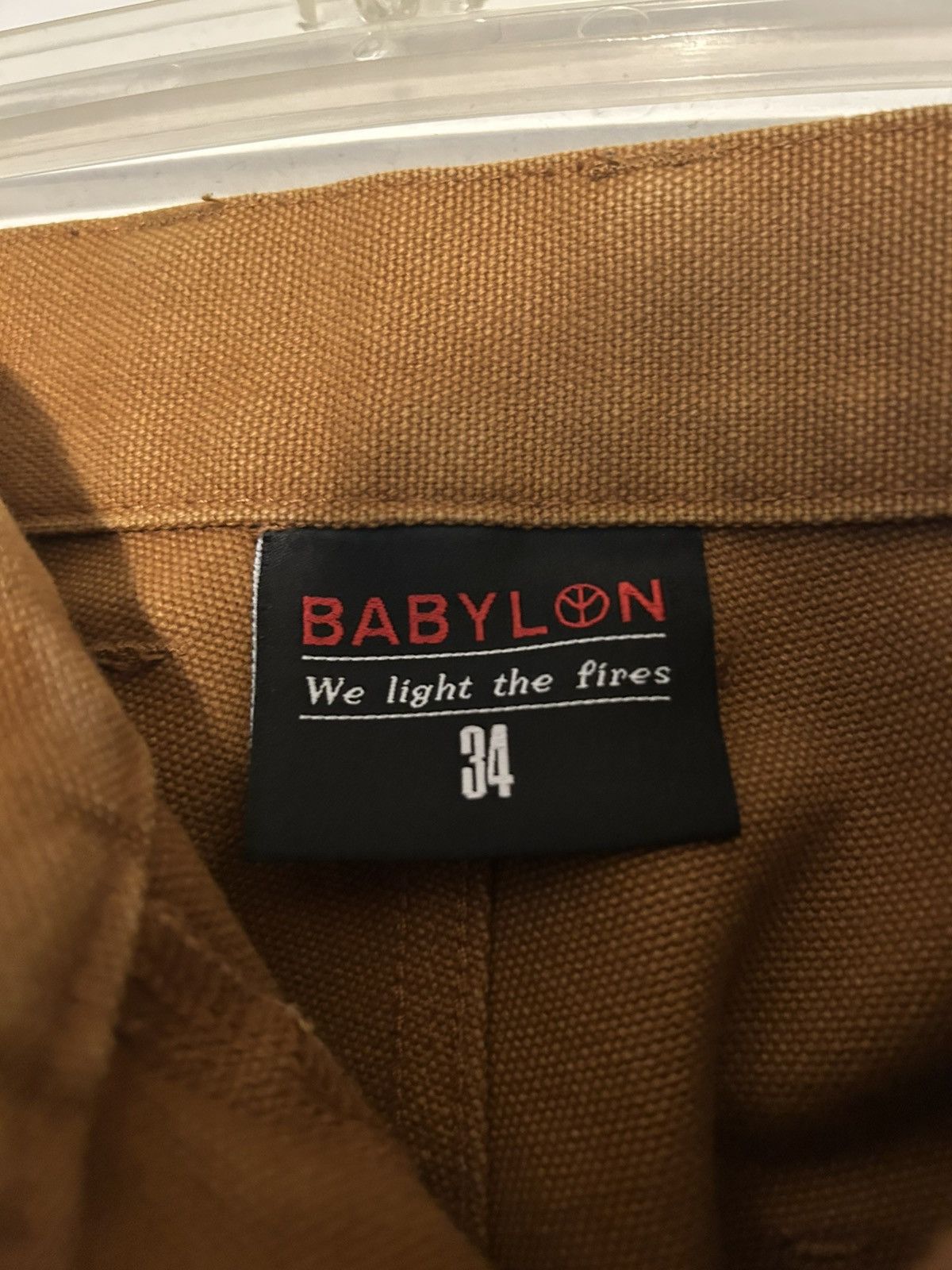 Babylon Babylon Denim Work Pant - Brown 34/32 Size US 34 / EU 50 - 4 Thumbnail