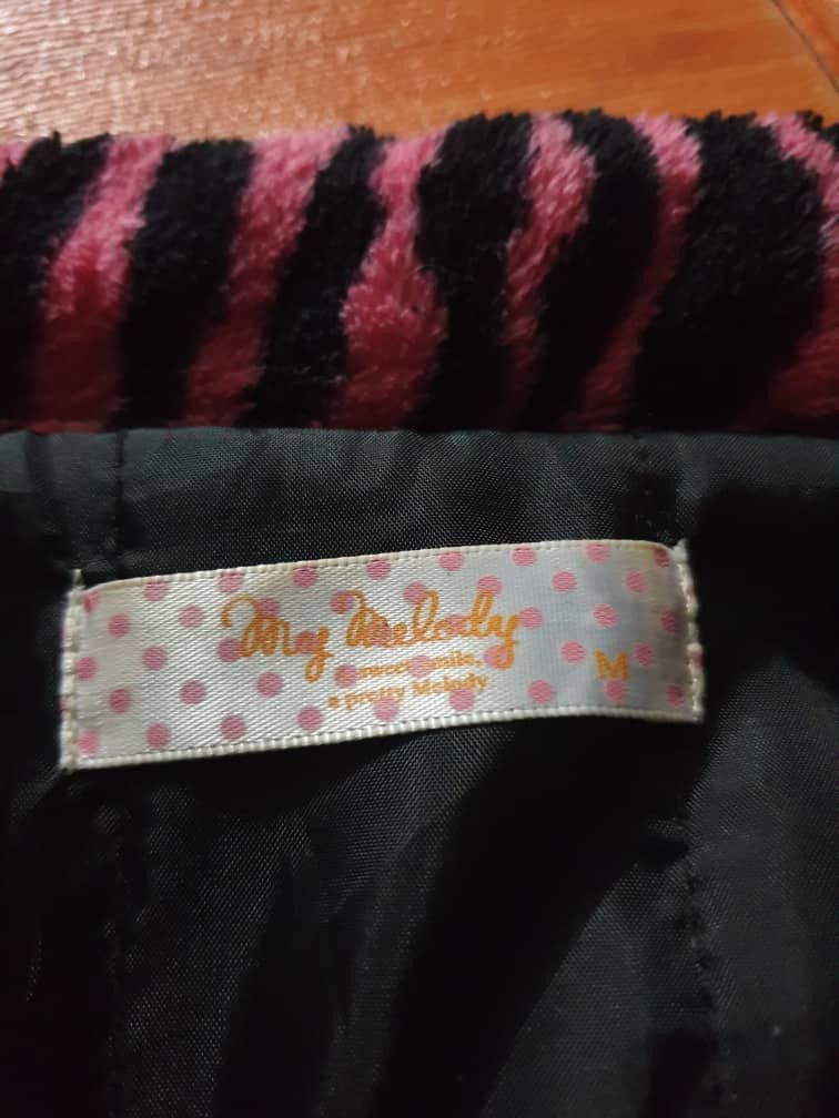 Japanese Brand My Melody tiger stripe black pink Jacket Size US L / EU 52-54 / 3 - 2 Thumbnail