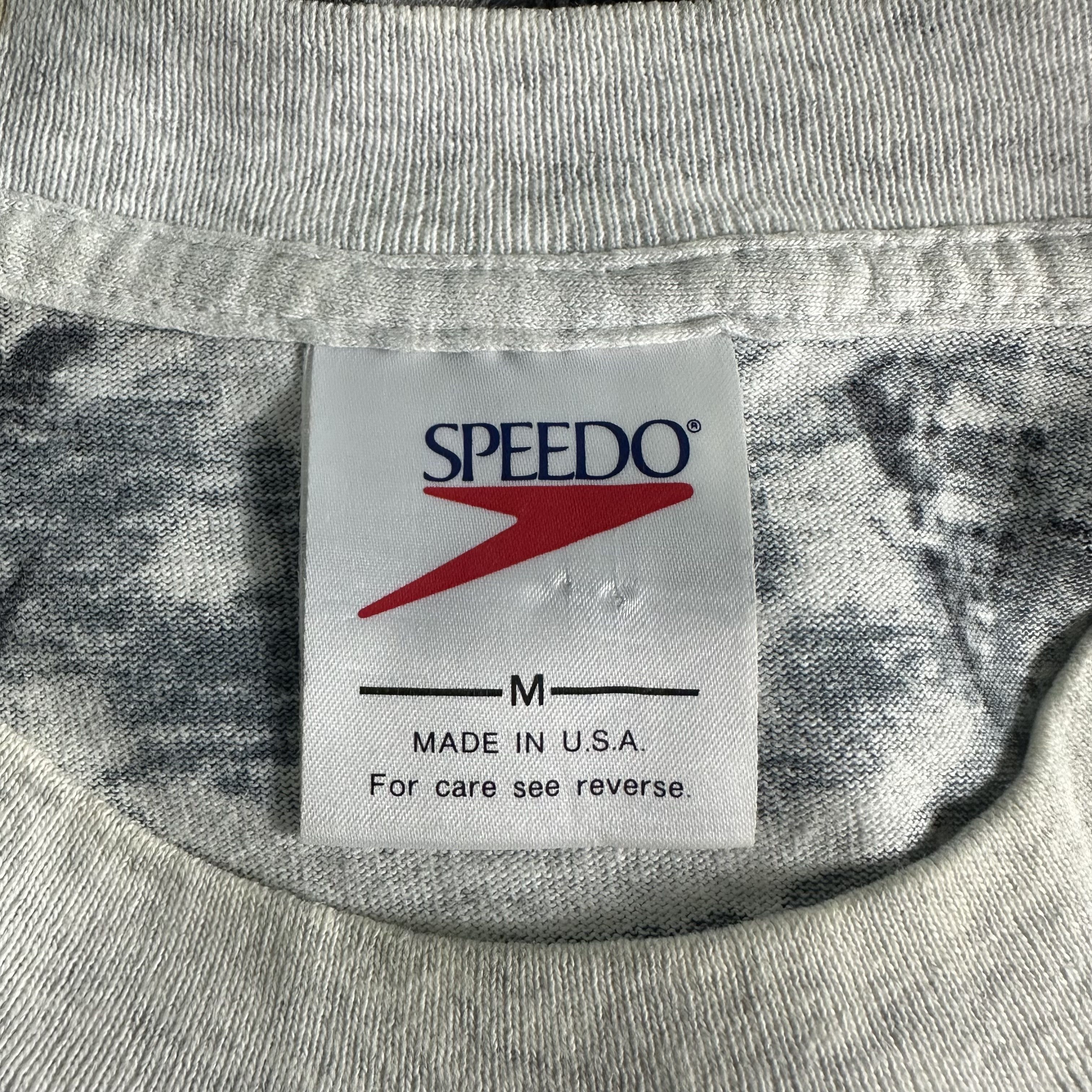 Speedo 🔥RARE🔥Vintage 90s Speedo Make Your Mark Sportswear T-shirt Size US M / EU 48-50 / 2 - 5 Thumbnail