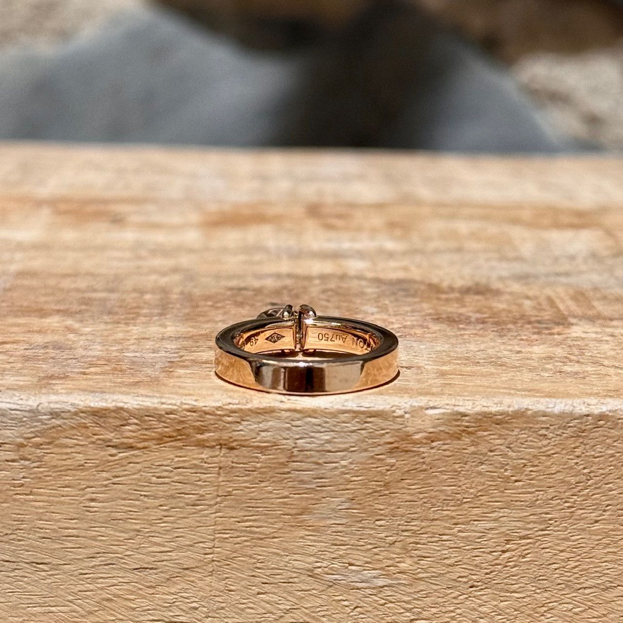 Louis Vuitton Louis Vuitton 18k Rose Gold Berg Lockit Ring - EU 49 / US 5 Size ONE SIZE - 5 Thumbnail