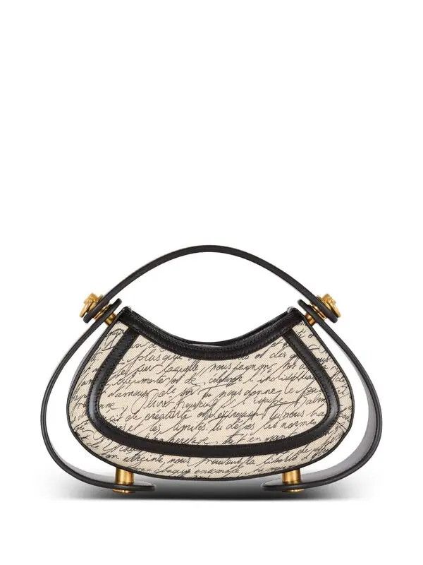 Balmain o1s1wg111225 Size:OS/Jolie Madame Love Letter Bag in White Size ONE SIZE - 2 Thumbnail