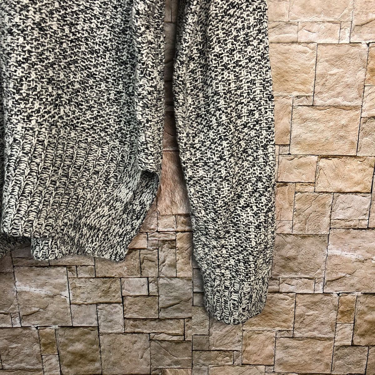 Homespun Knitwear × Japanese Brand Japanese Brand Grey Knitwear #A904 Size L / US 10 / IT 46 - 8 Thumbnail