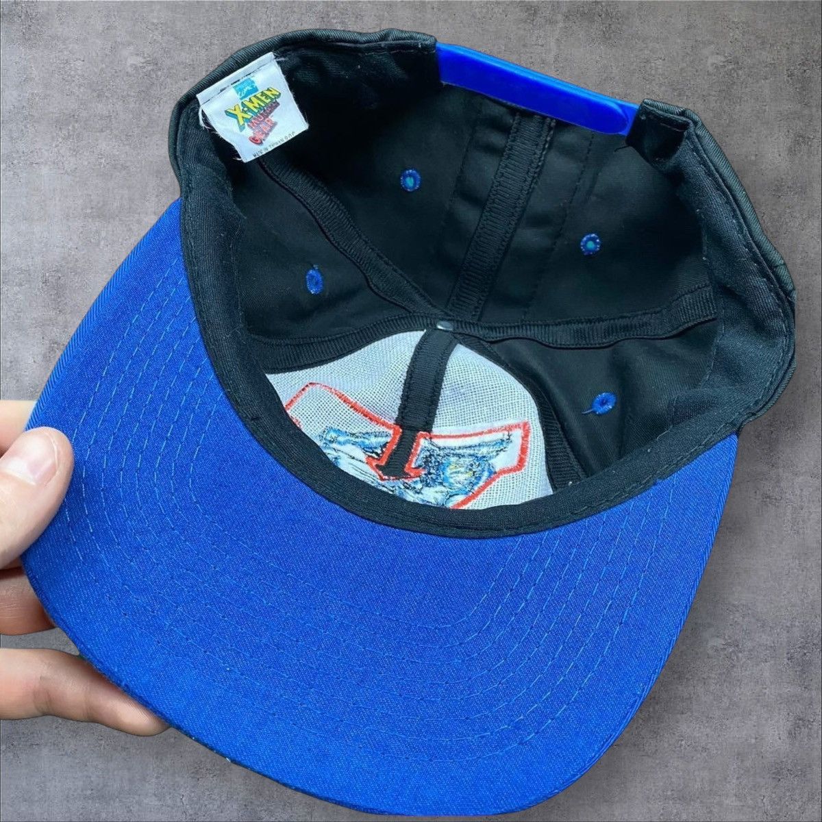 Marvel Comics × Vintage Vintage Marvel X-men Beast Hat Size ONE SIZE - 4 Thumbnail