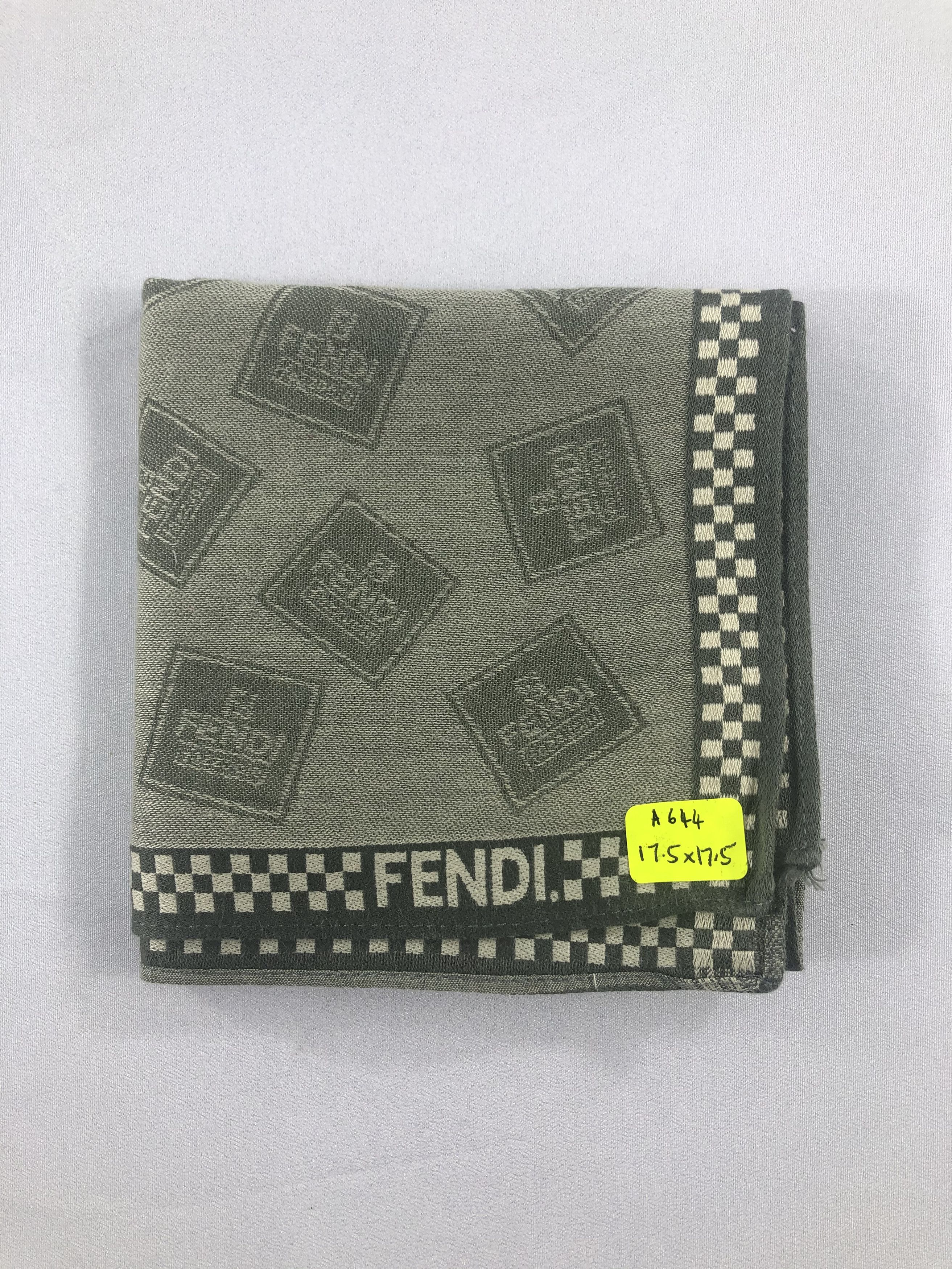 Vintage Fendi Handkerchief / Bandana / Neckerchief A644 Size ONE SIZE - 6 Thumbnail