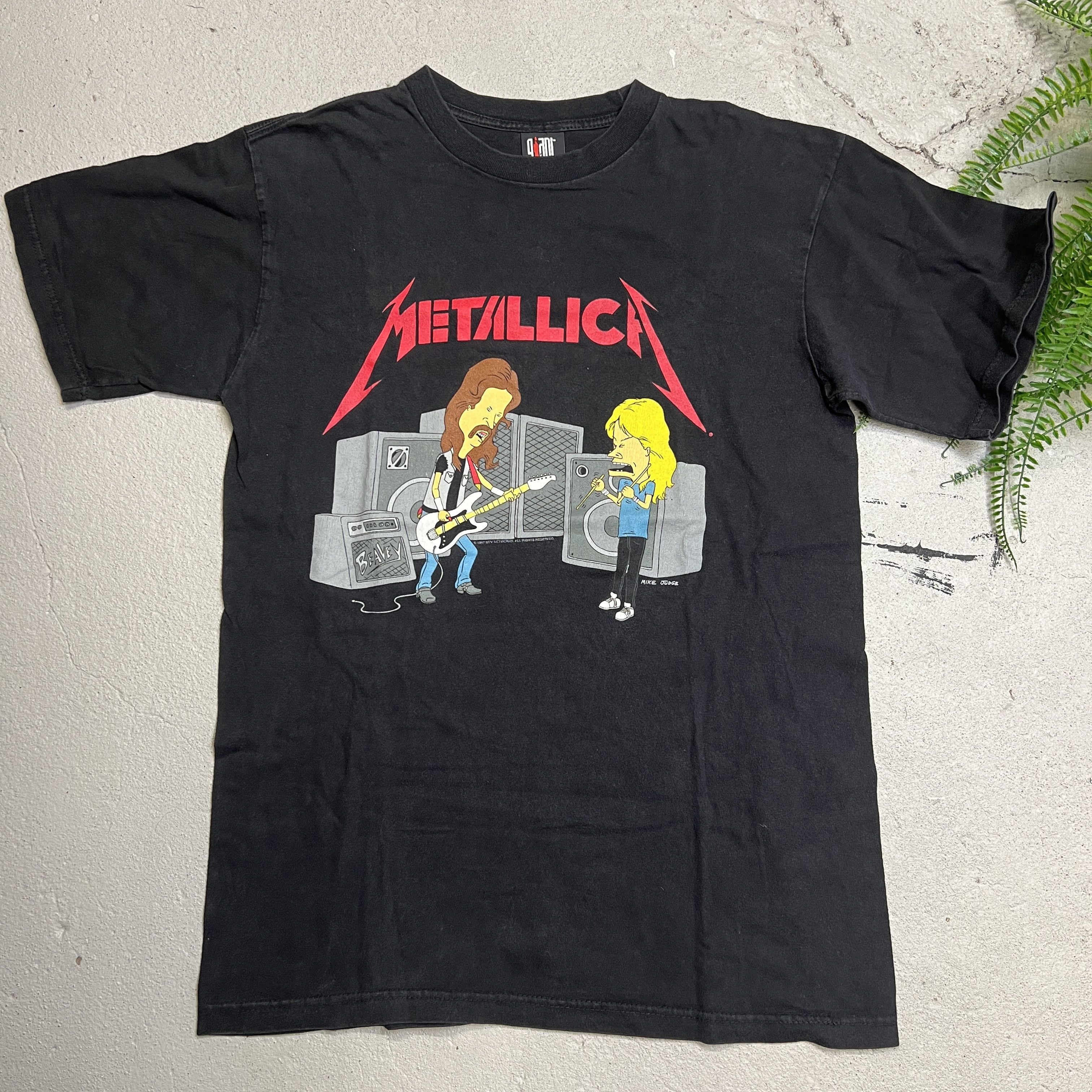 Giant × Metallica × Vintage 1997 Metallica Beavis and Butthead Tee Size US L / EU 52-54 / 3 - 3 Thumbnail