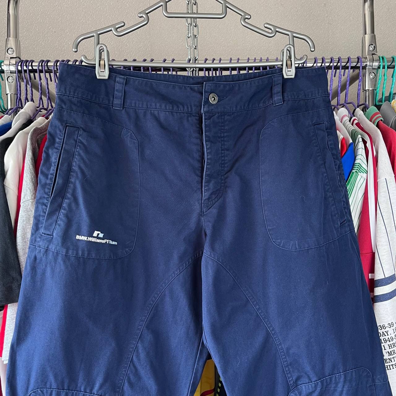 BMW × Formula 1 × Puma Vintage Puma x BMW Williams F1 Team 2005 Racing Pants Size US 33 - 2 Thumbnail