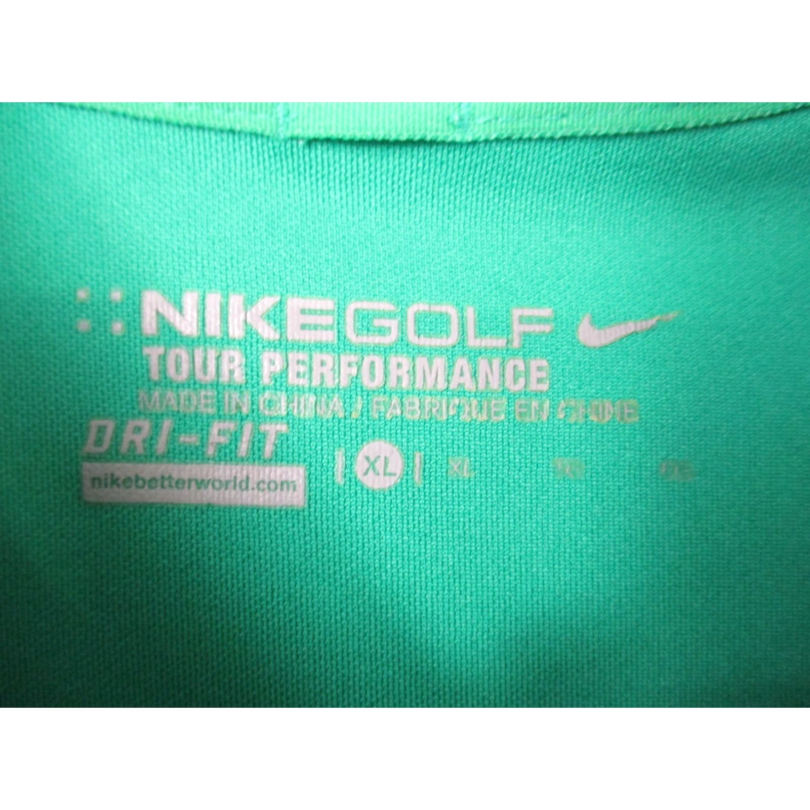 Nike Nike Polo Shirt Mens XL Green Short Sleeve Performance Golf Ross Bridge Size US XL / EU 56 / 4 - 4 Thumbnail