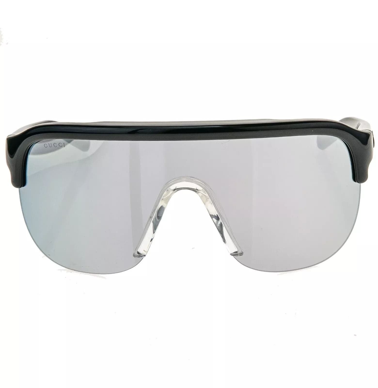 Gucci GUCCI 1645 Black Silver Mirrored Mask Gg1645S Sunglasses 003 Size ONE SIZE - 9 Thumbnail