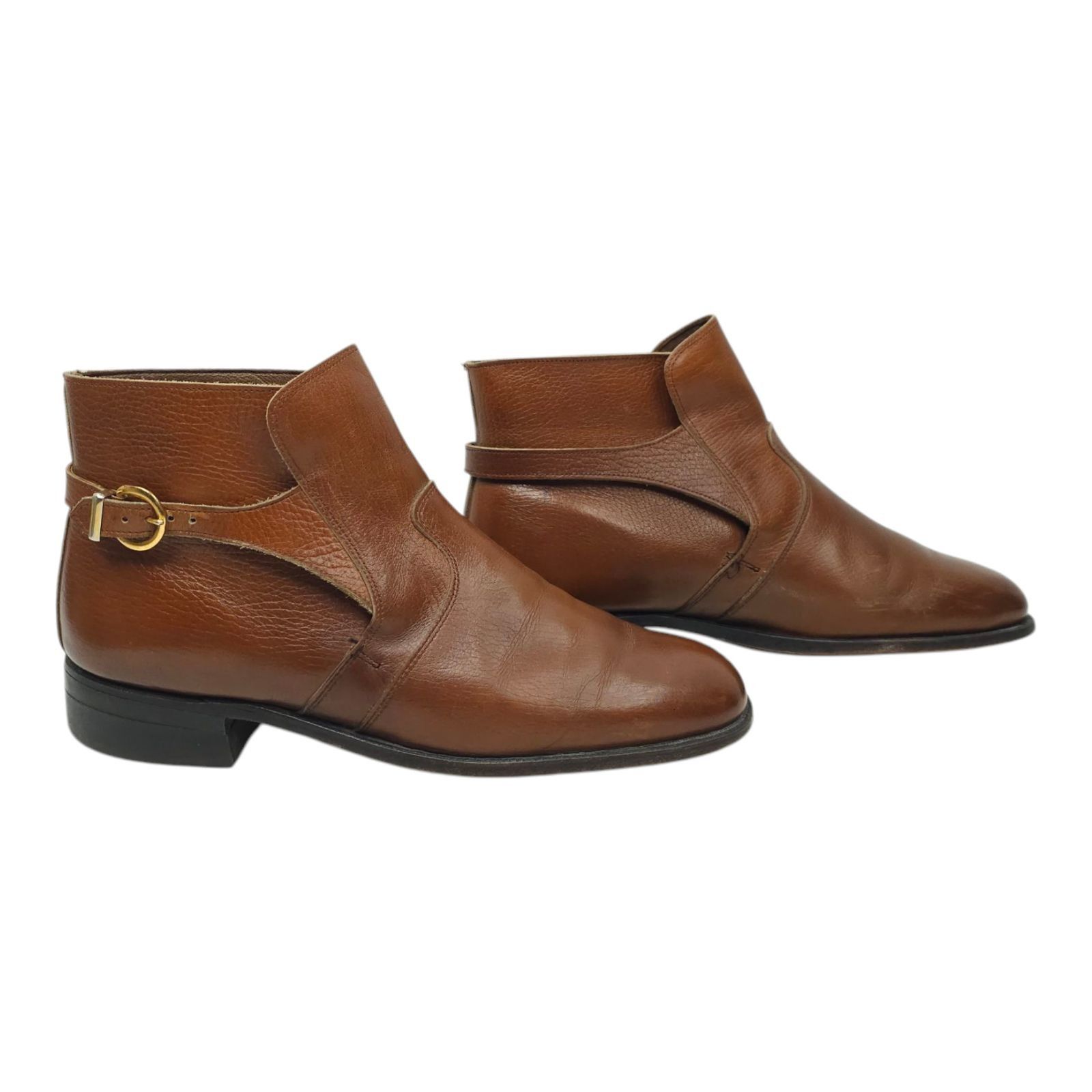 Other French Shriner Ankle Boot Men 8.5 E Vintage Dress Monk Strap Size US 8.5 / EU 41-42 - 10 Thumbnail