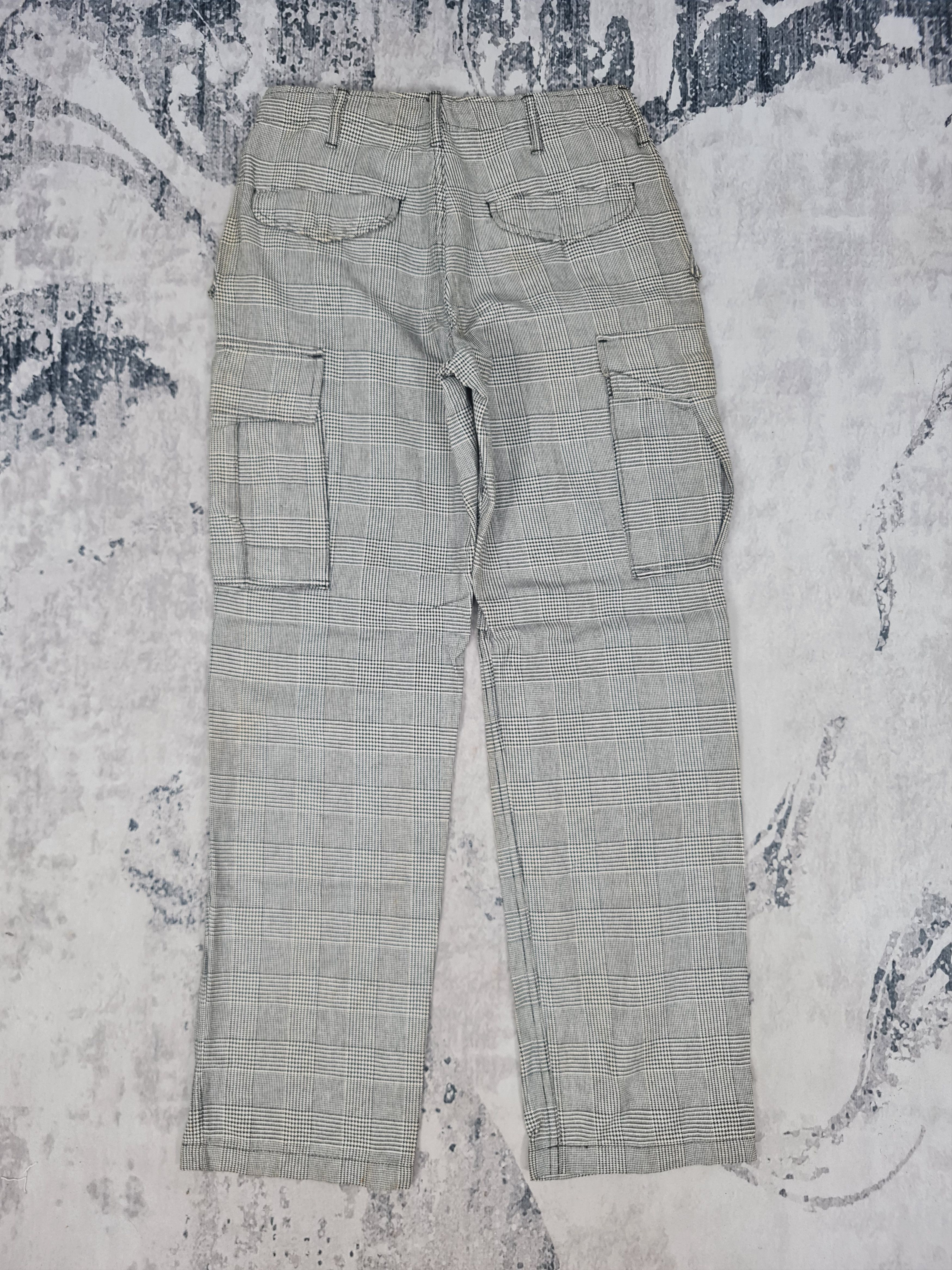 Japanese Brand Japanese Brand Cargo Plaid Checked Pants 30x31 JB0183 Size US 30 / EU 46 - 2 Thumbnail