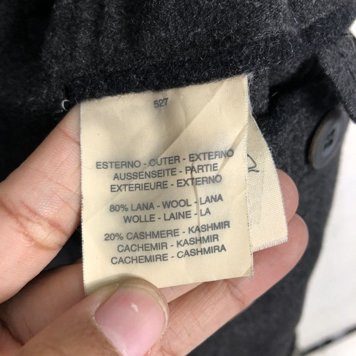 Ermenegildo Zegna 🔥VINTAGE CHORE WOOL WORK JACKET ERMENEGILDO ZEGNA ITALY Size US M / EU 48-50 / 2 - 23 Thumbnail