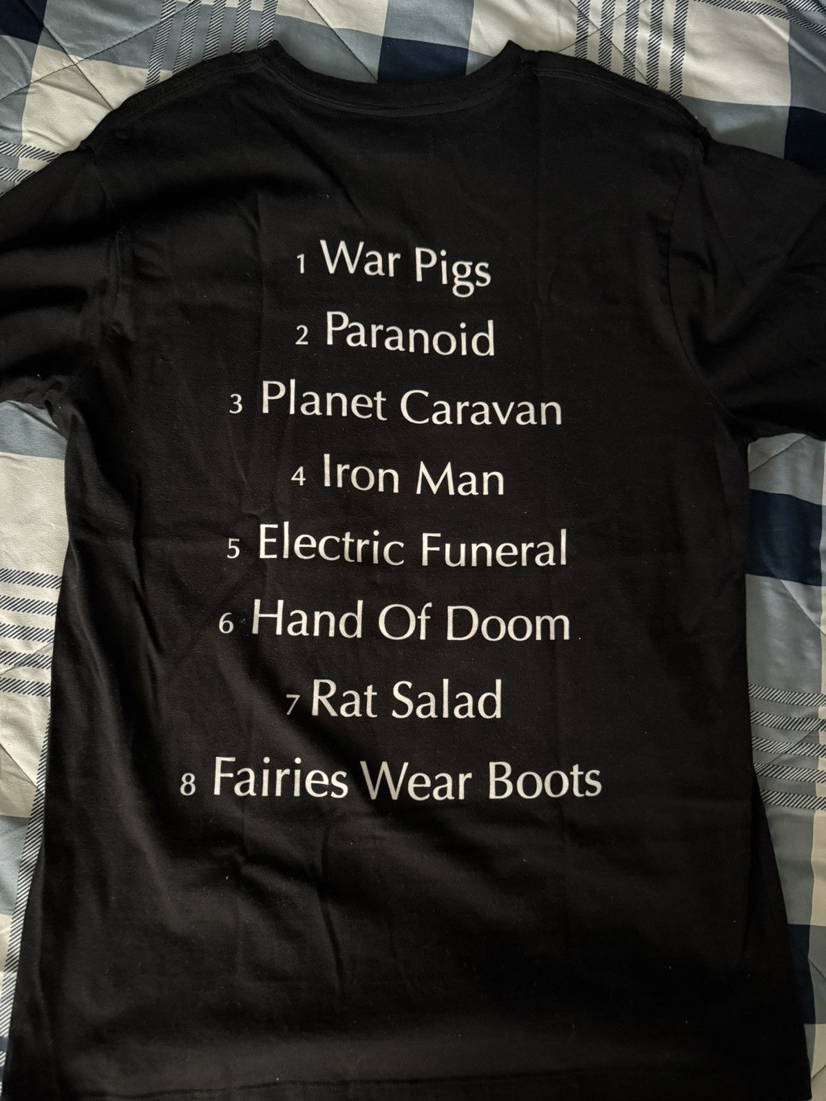 Band Tees × Black Sabbath × Raised By Wolves PARANOID Black Sabbath T-Shirt Size US L / EU 52-54 / 3 - 5 Thumbnail