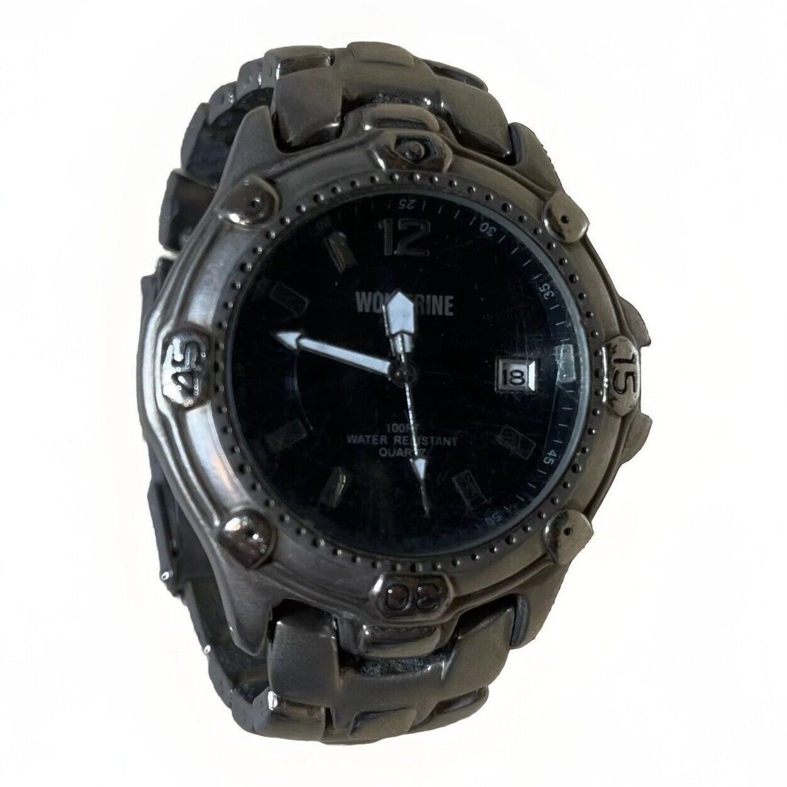 Wolverine Wolverine Silver Steel Water Resist Quartz Watch + Monocular Size ONE SIZE - 1 Thumbnail