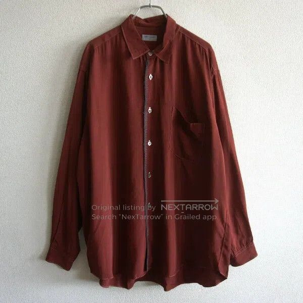 Comme des Garcons Comme des Garcons size F Artificial Silk Shirt Size US M / EU 48-50 / 2 - 1 Thumbnail