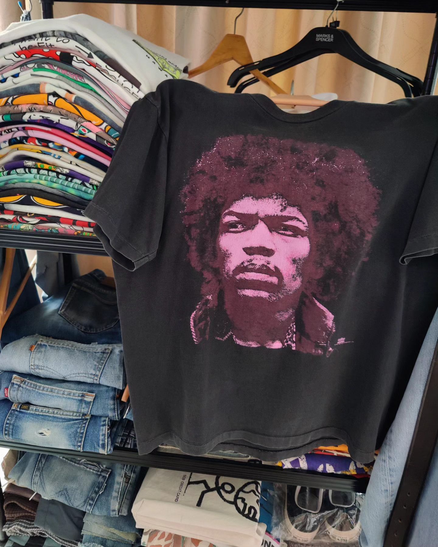 Band Tees × Jimi Hendrix vintage 90s Jimi Hendrix - "Are You Experienced" 1994 Size US XL / EU 56 / 4 - 7 Thumbnail