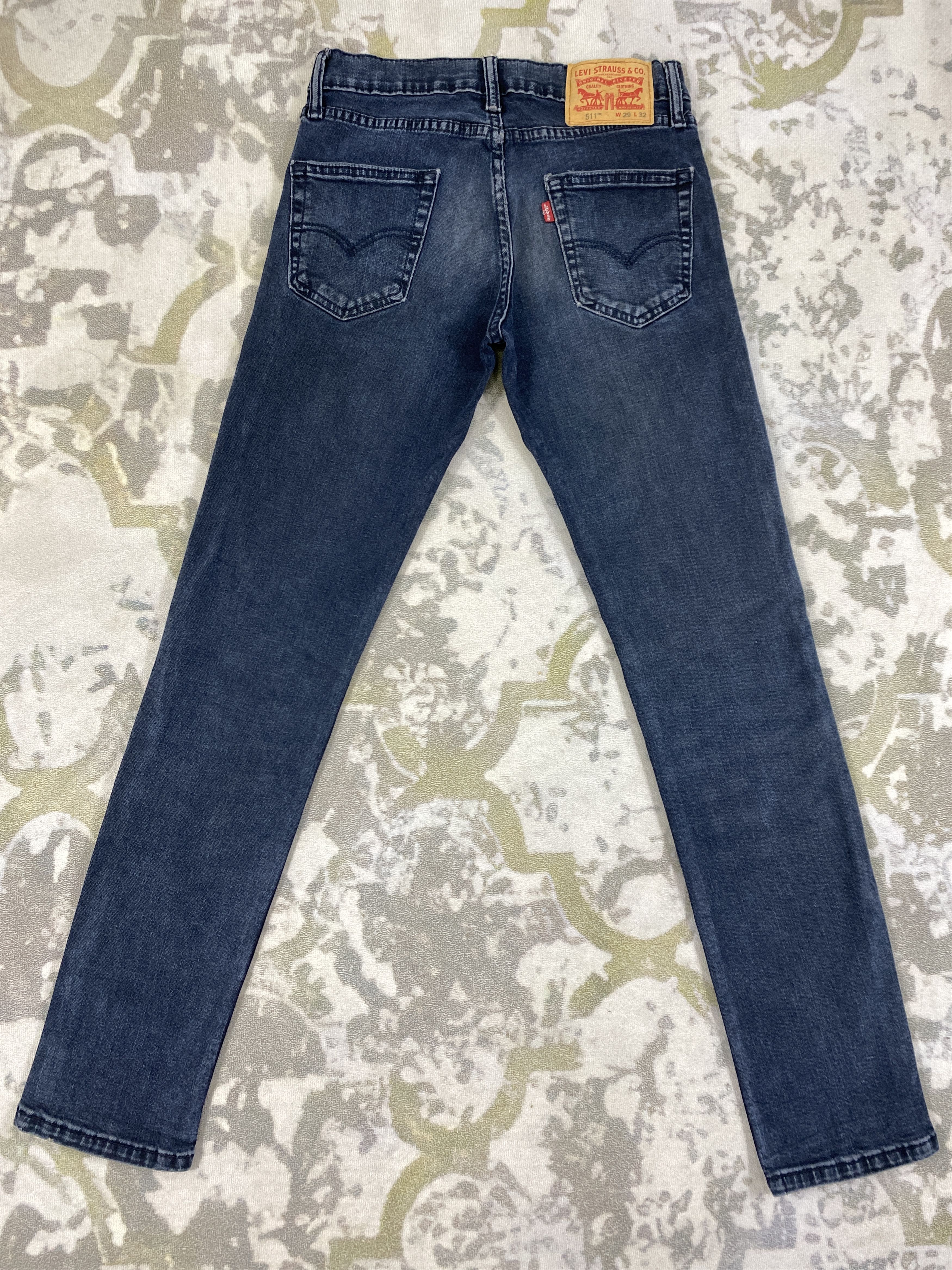 Levi's Blue Vintage Levi's 511 Jeans 28x31 Denim SJ134 Size US 28 / EU 44 - 2 Thumbnail