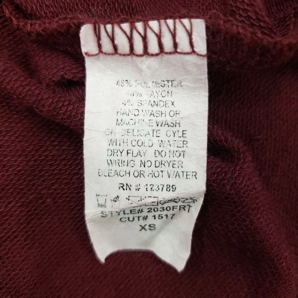 Other Alya Dress Made in USA Burgundy XS Cut out Crisscross V-Neck Size XS / US 0-2 / IT 36-38 - 7 Thumbnail