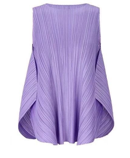 Issey Miyake Issey Miyake Purple kelp vest Size L / US 10 / IT 46 - 1 Thumbnail