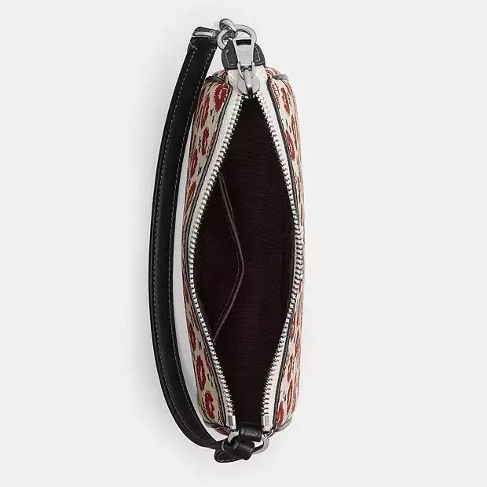 Coach NWT Coach Nolita 19 With Floral CBM74 Silver/Chalk/Black Size ONE SIZE - 7 Thumbnail