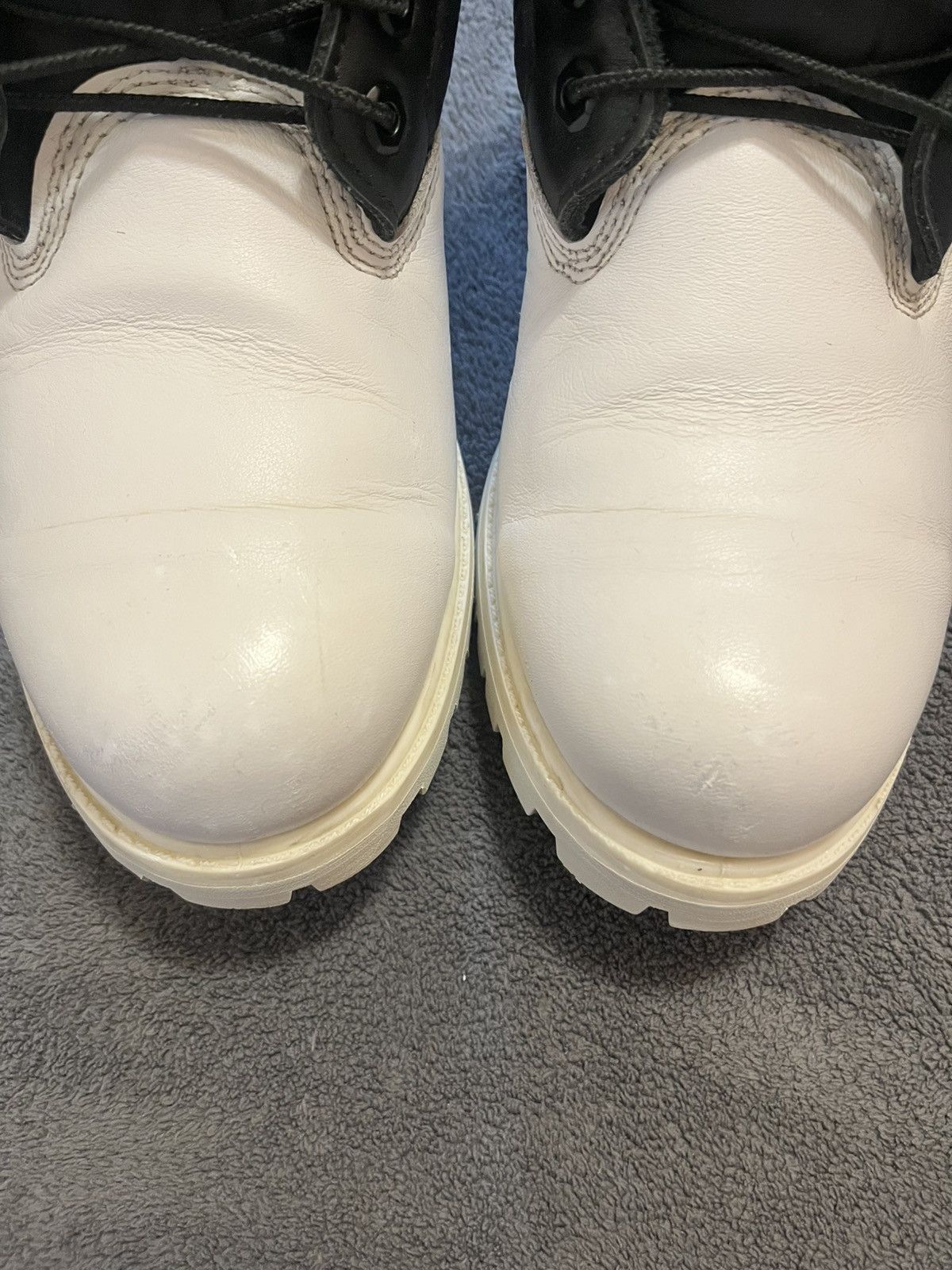 Timberland Timberland 6-Inch White Boots Size US 9.5 / EU 42-43 - 4 Thumbnail