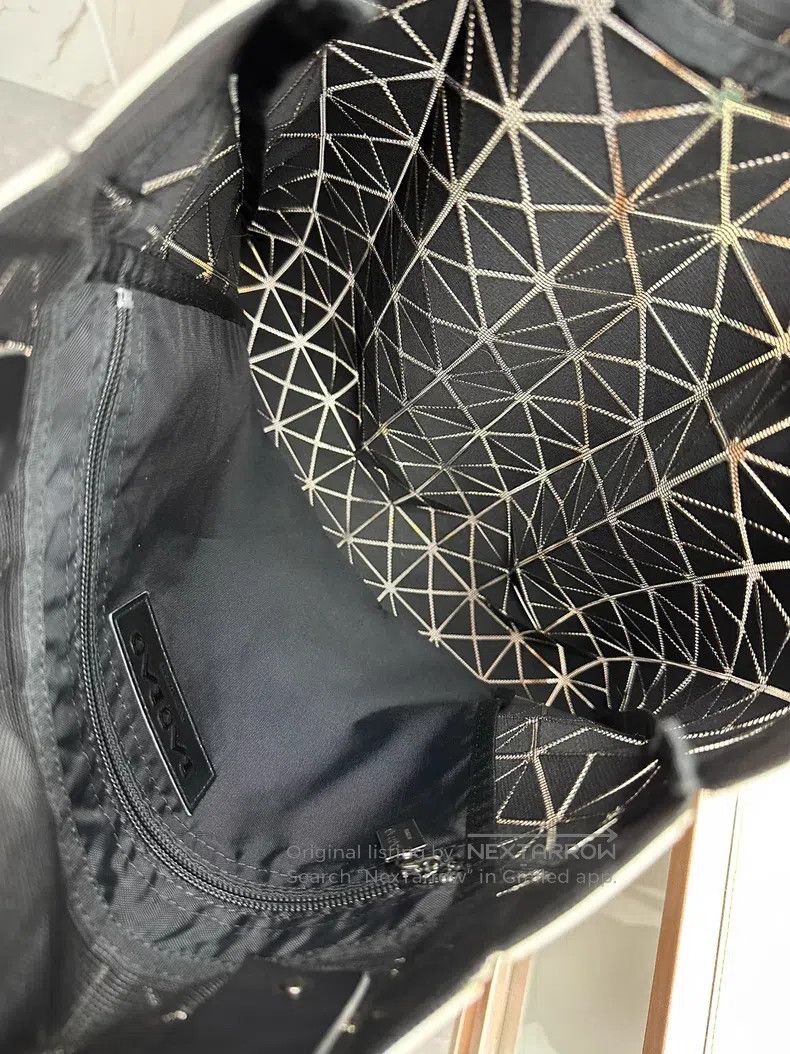 Issey Miyake Issey Miyake White Ten-grid Tote Bag Size ONE SIZE - 6 Thumbnail