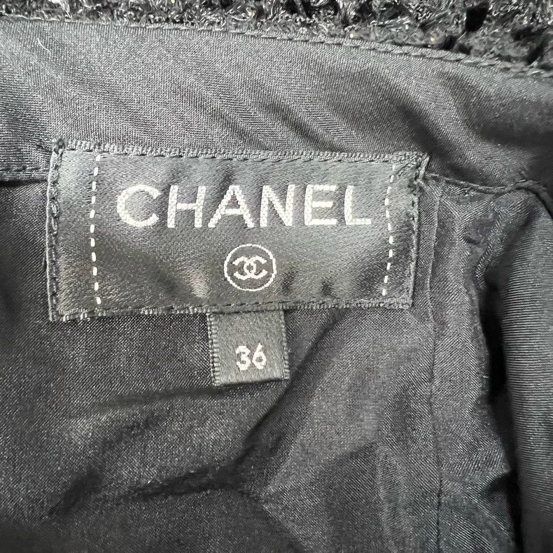 Chanel Chanel Tweed fine flashing tasse design skirt Size 24" / US 00 / IT 34 - 5 Thumbnail