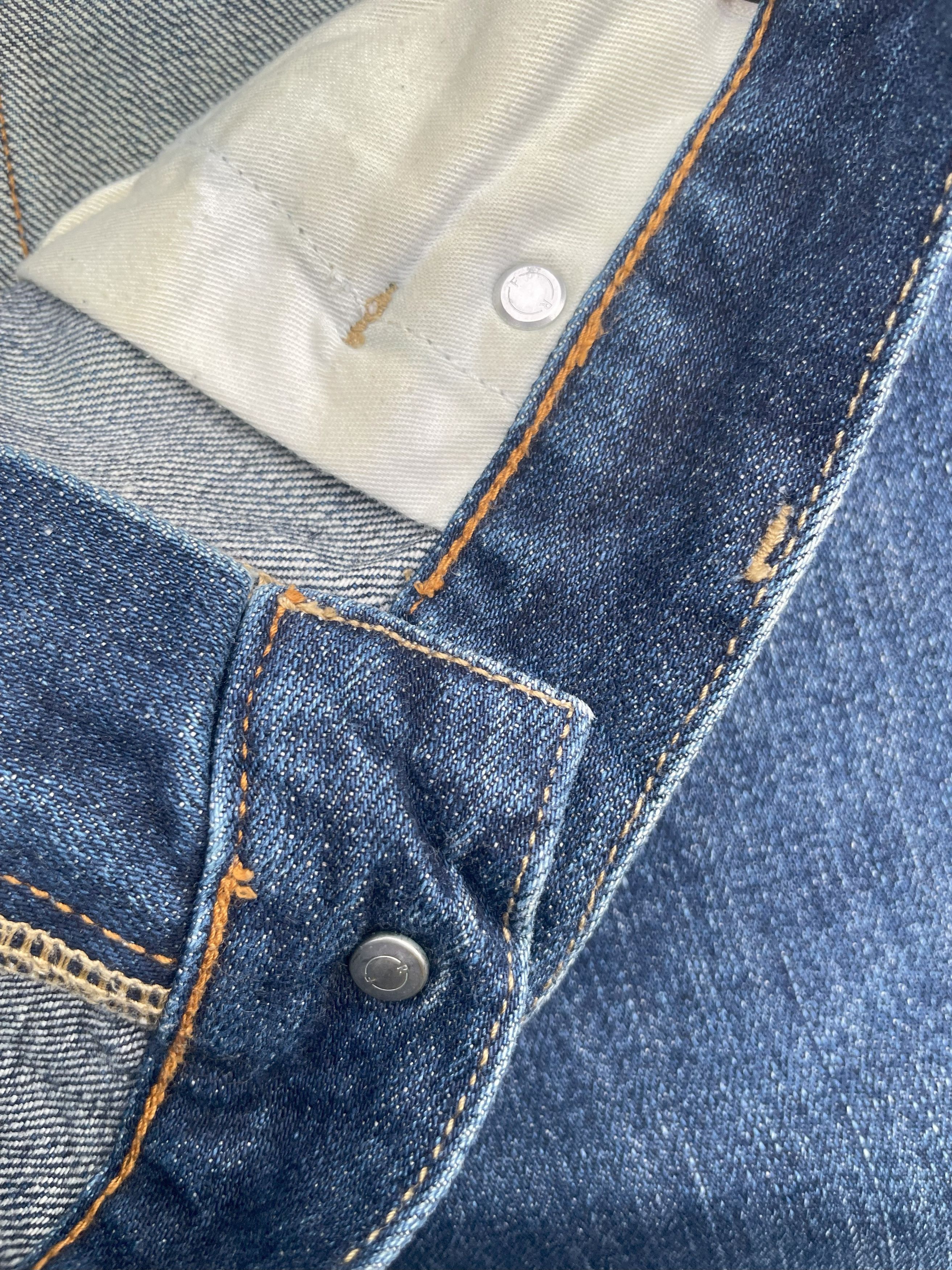 Japanese Brand Uniqlo Kaihara Redline Selvedge Denim Size US 35 - 15 Thumbnail